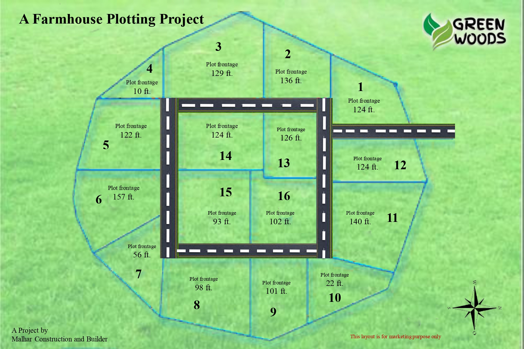 Greenwoods Icchapurti — Master Plan