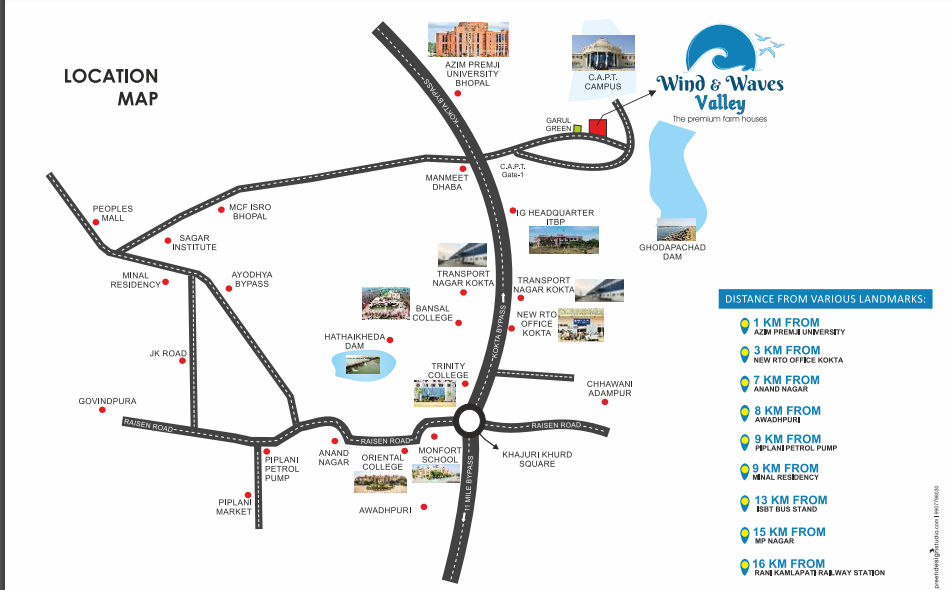 Wind And Waves Valley Farm House — Layout Map