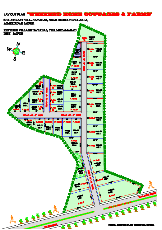 Weekend Home Cottages & Farms — Master Plan