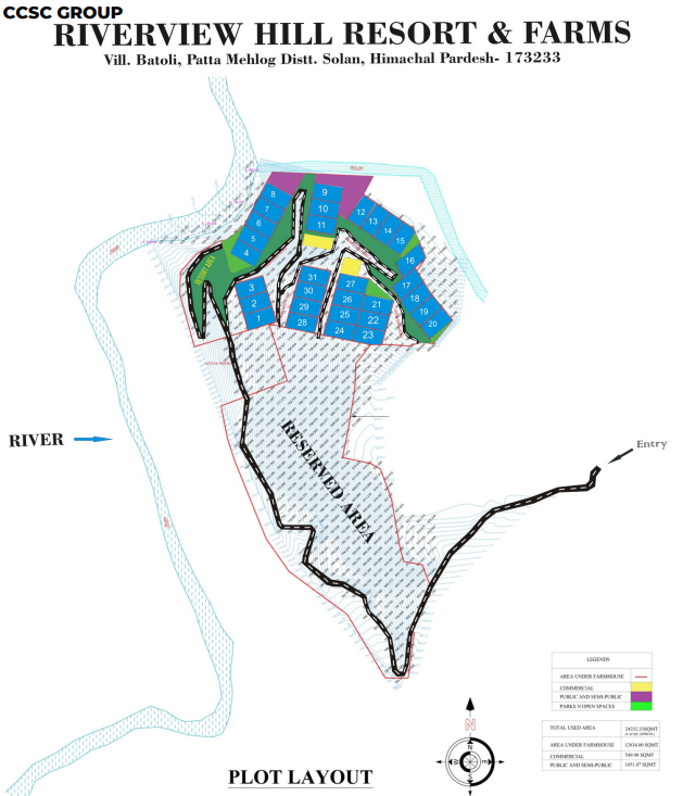 Riverview Hills Resort & Farms — Master Plan
