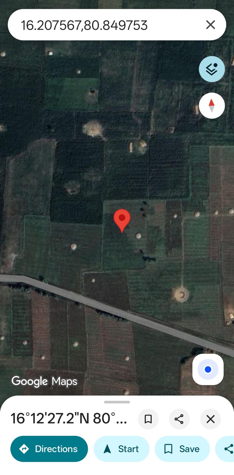 Farmland for Sale Srikakulam — Layout Map