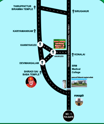 Royal Avenue Farmland — Layout Map