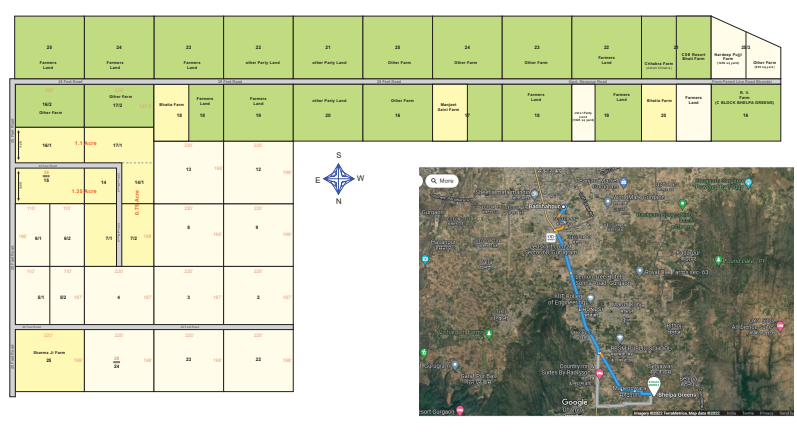 Panchwati Farms Sohna — Master Plan