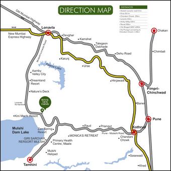 Royal View Mulshi — Layout Map