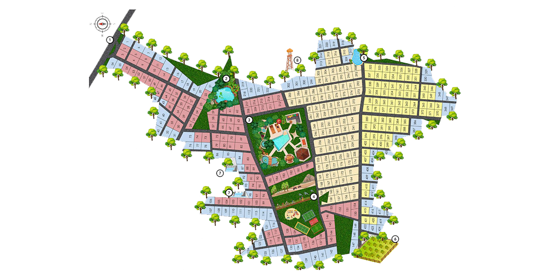 Sanvi Sandalwood Sanctuary — Master Plan
