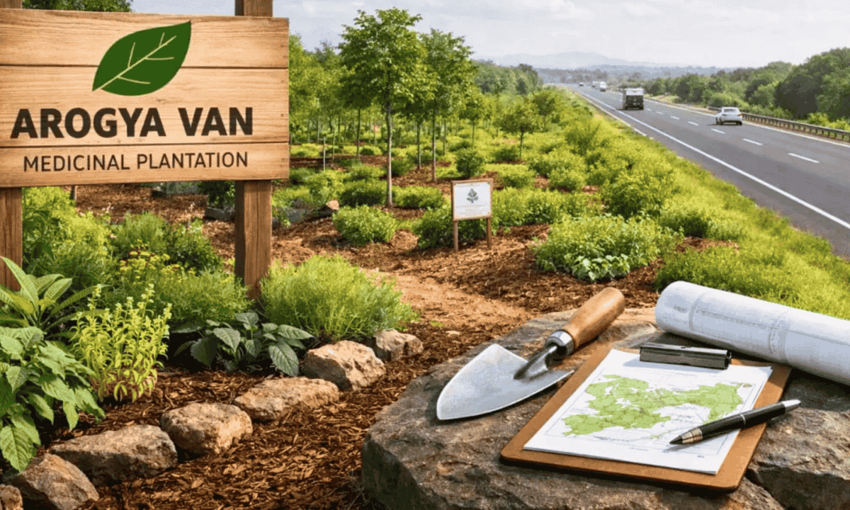 From Highways to Healing Forests: How NHAI’s Arogya Van is Redefining Land Value in Modern India