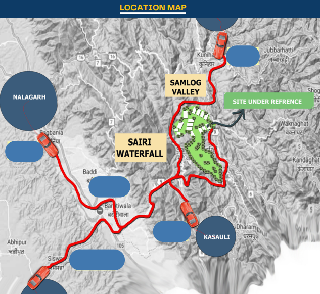 Riverview Hills Resort & Farms — Layout Map