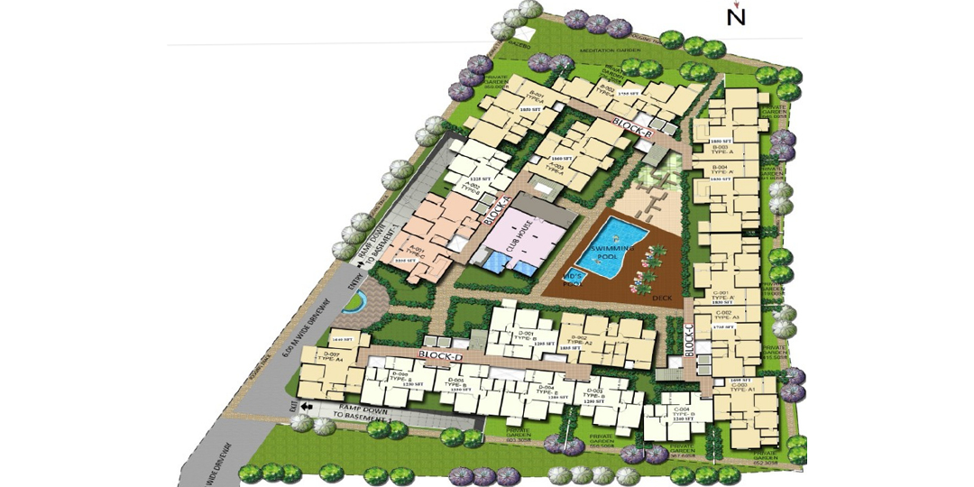 Peace Wood Eco Farm Land — Master Plan