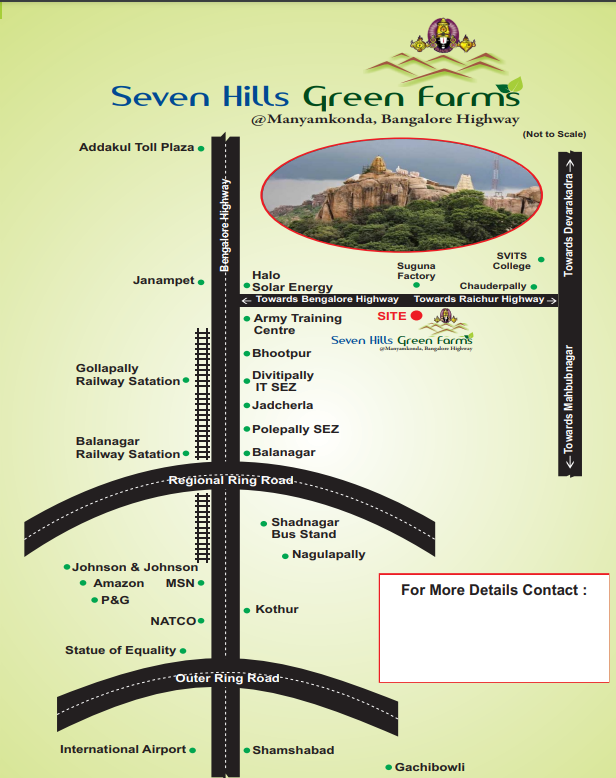 Seven Hills Green Farms — Layout Map